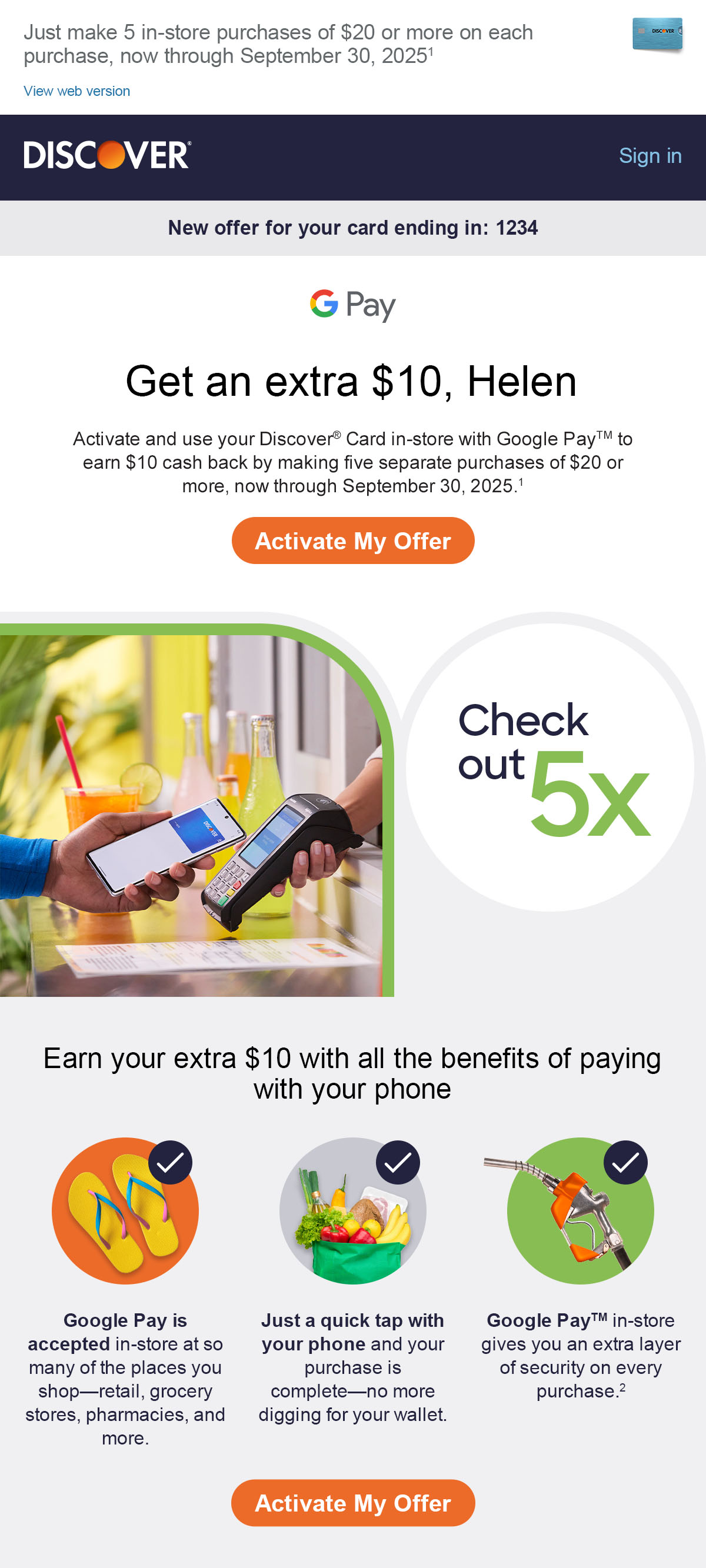 Google Pay - Initial